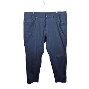 Lululemon Pants Mens 40 Blue ABC Classic Warpstreme Chinos Five Pocket 40x30  Ap